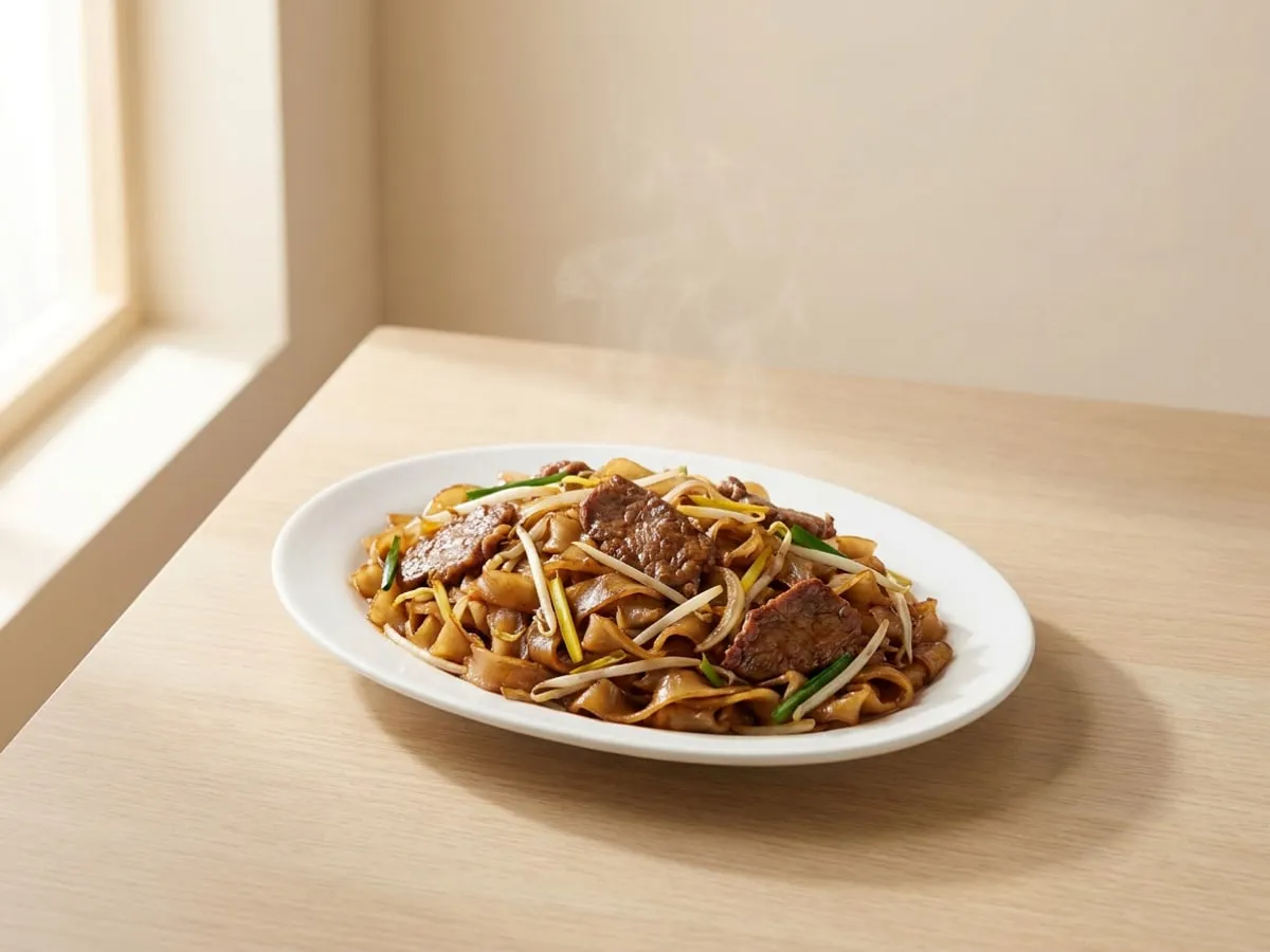 Dry-fried beef ho fun