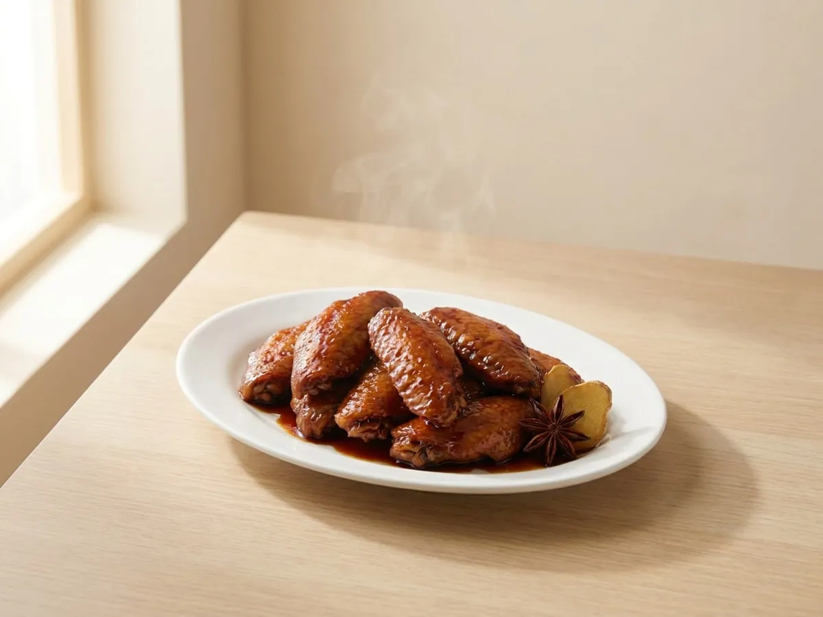 Swiss sweet-soy chicken wings