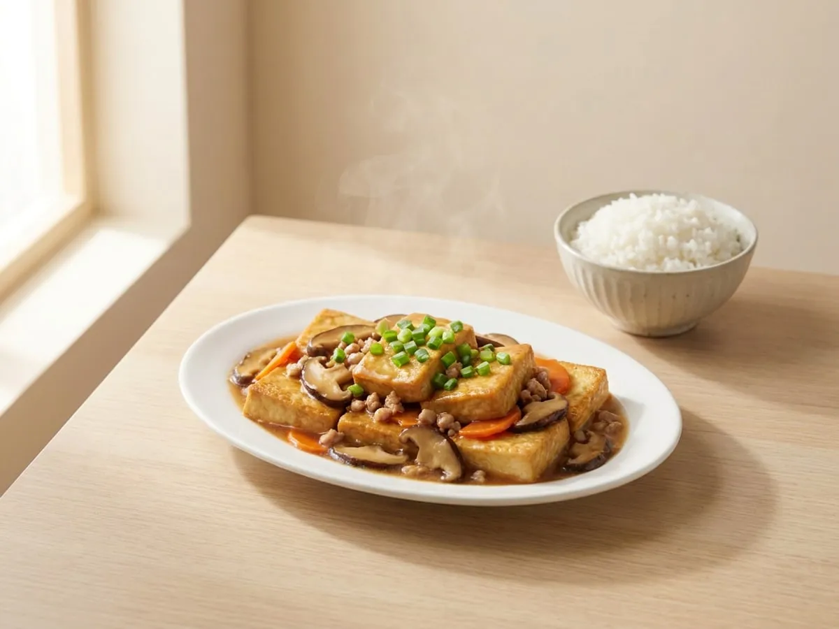Braised tofu