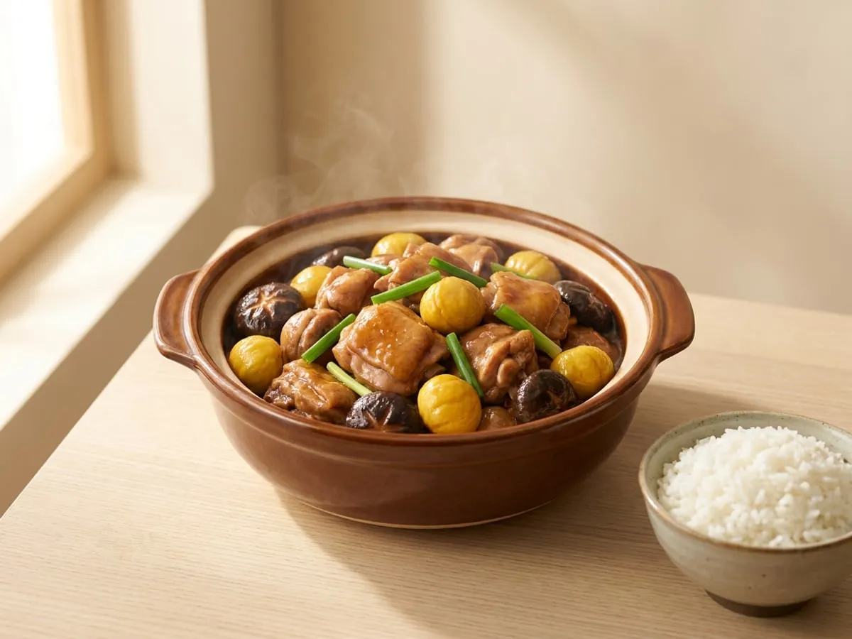 Chestnut chicken