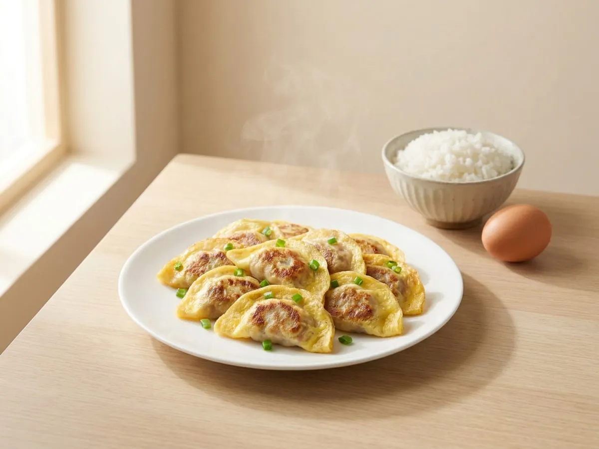 Egg dumplings