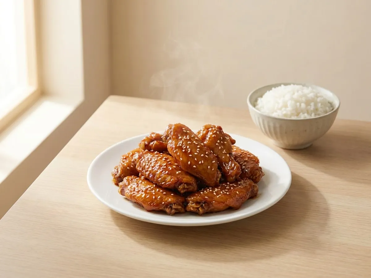 Honey soy chicken wings