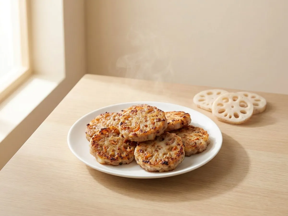 Lotus root patties