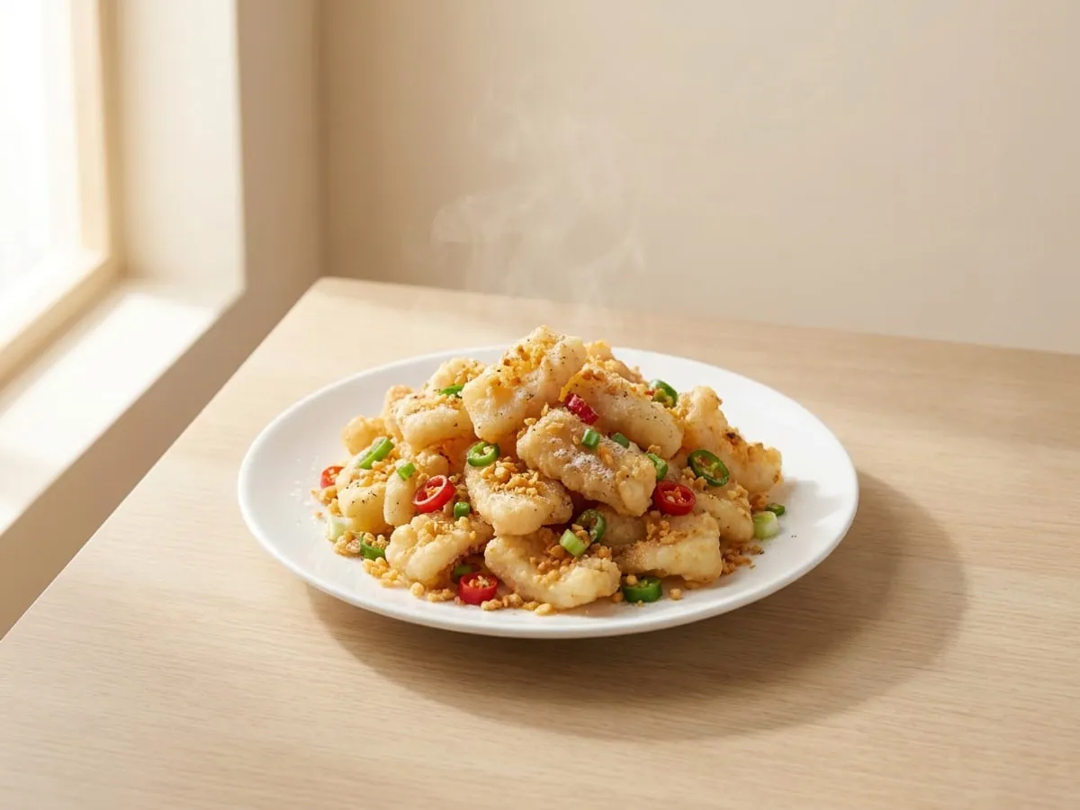 Salt and pepper squid