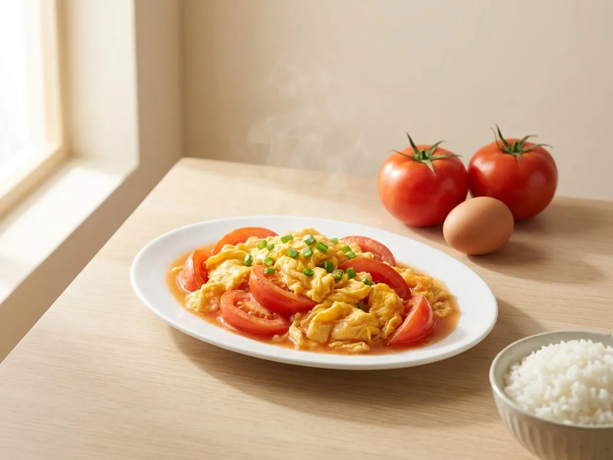 Tomato and egg