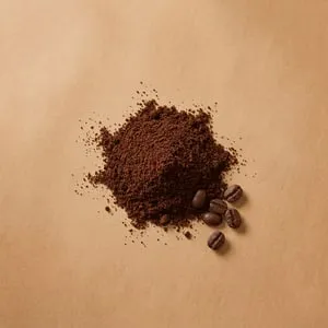 Ground coffee