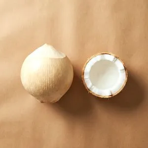 King coconut (used as tureen)