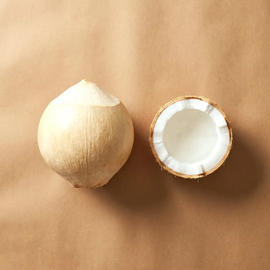 King coconut (used as tureen)