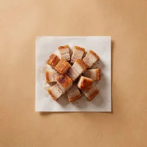 Roast pork belly