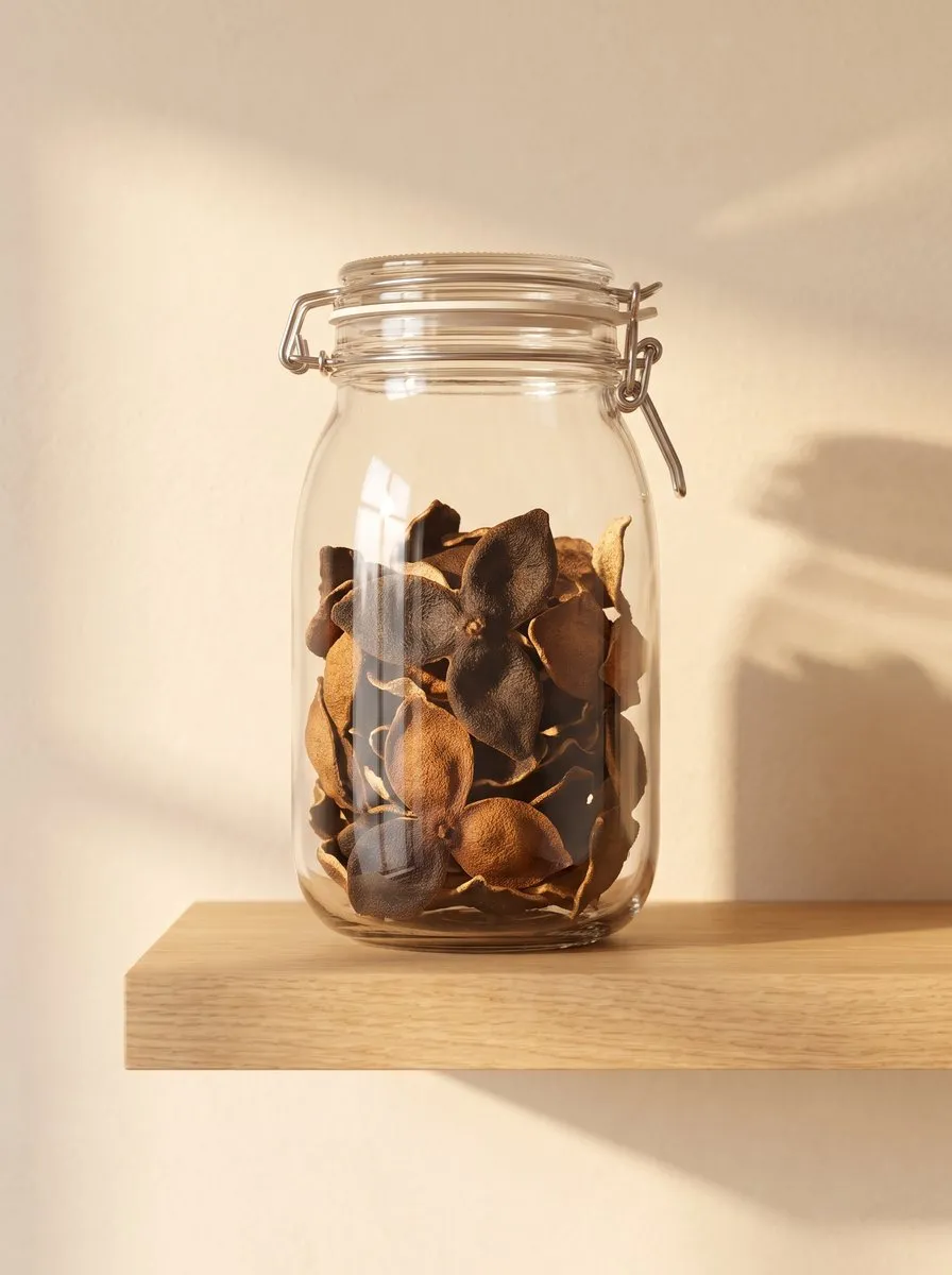 Aged dried tangerine peel
