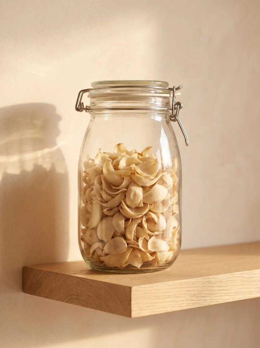 Dried lily bulb
