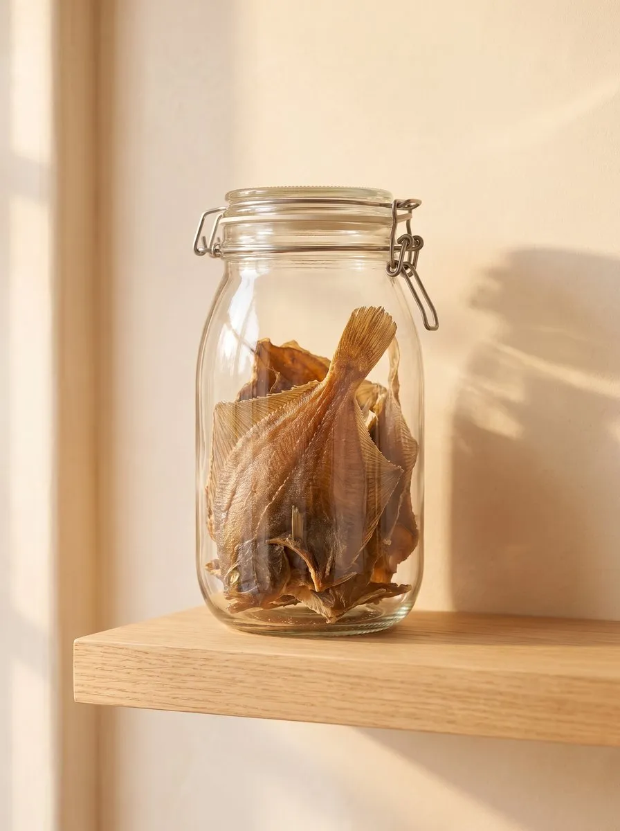 Dried plaice / flatfish