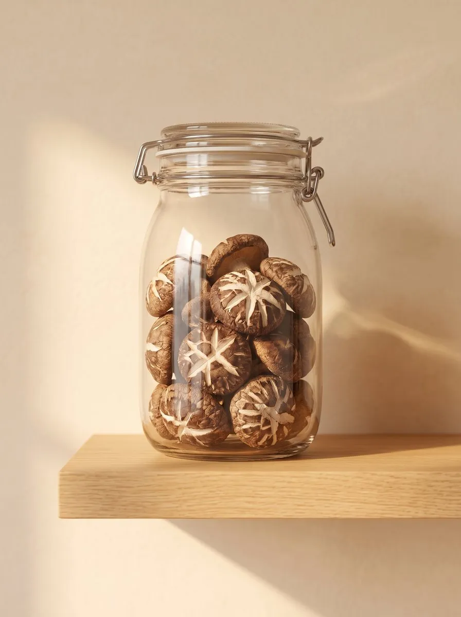Dried shiitake mushroom