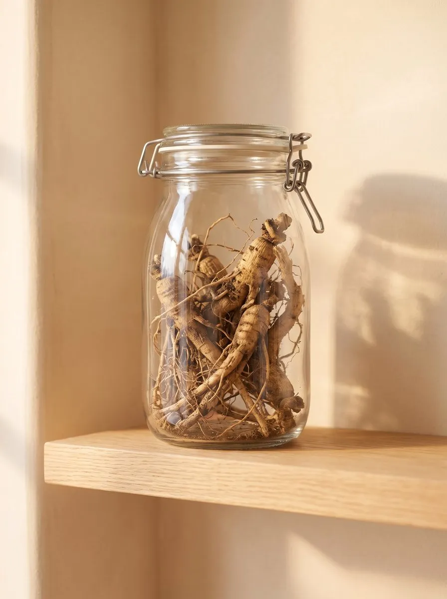 Transplanted mountain ginseng