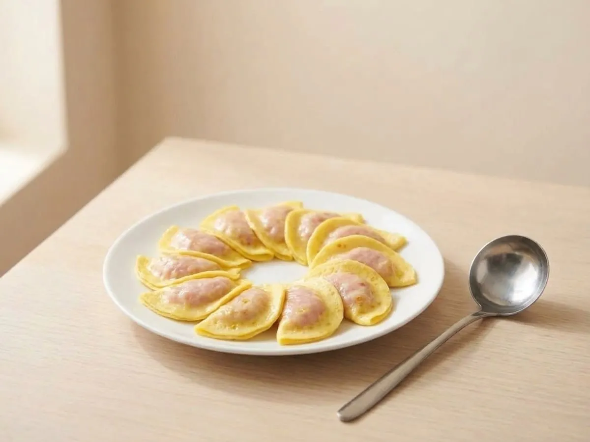 Egg dumplings