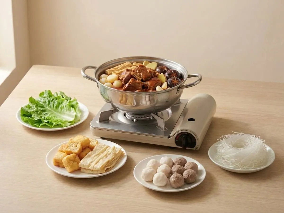 Lamb brisket pot