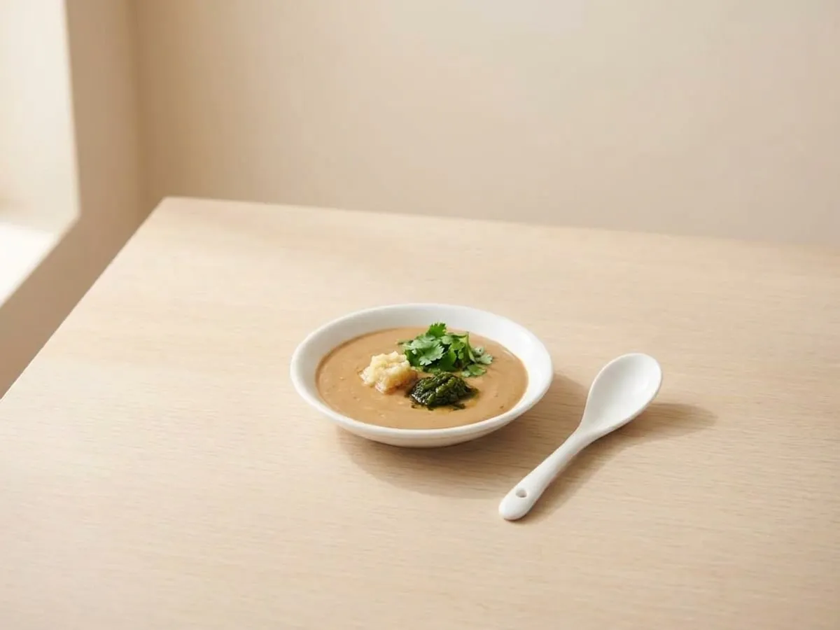 Northern sesame and peanut sauce