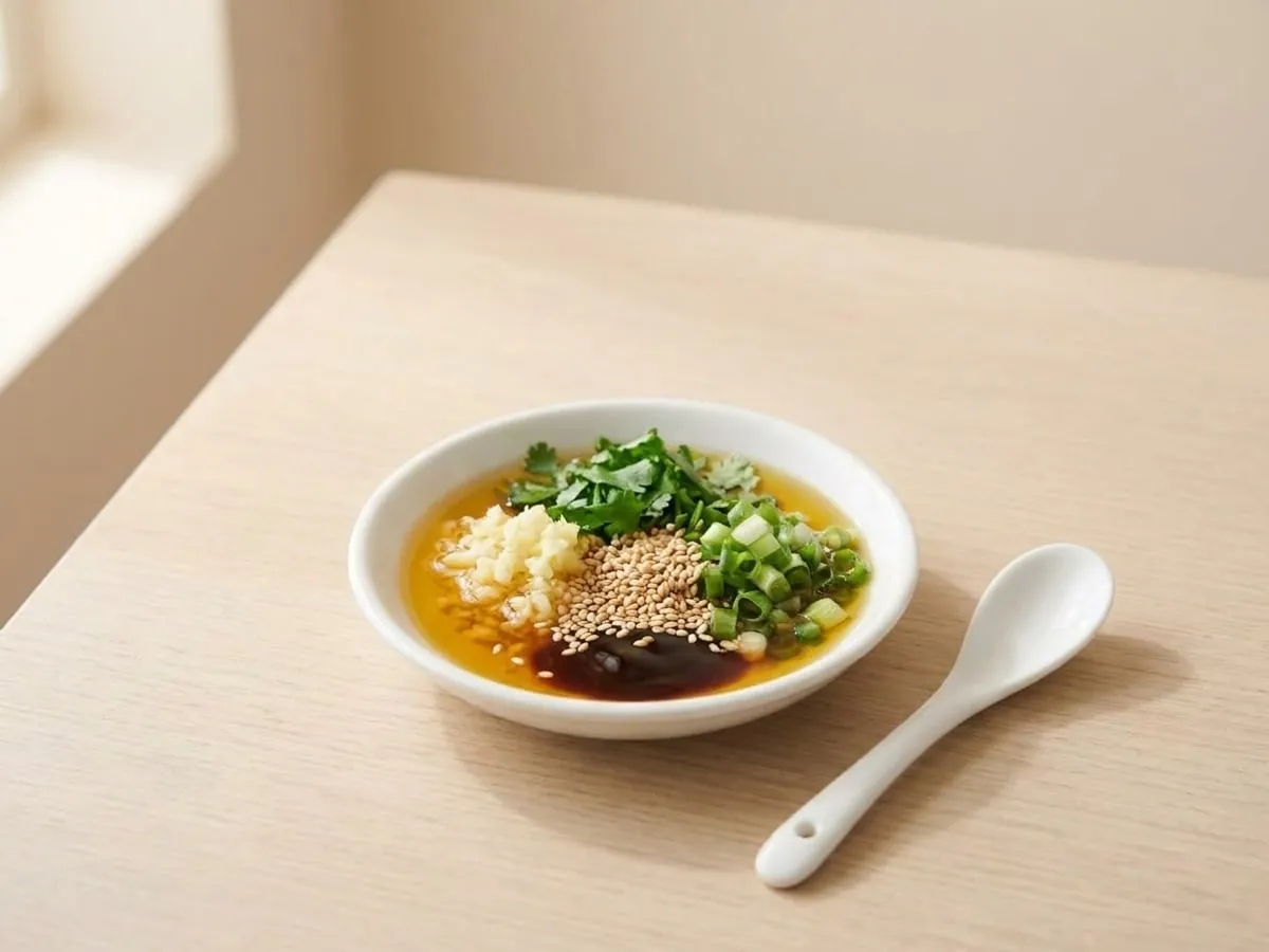 Sichuan sesame oil dip