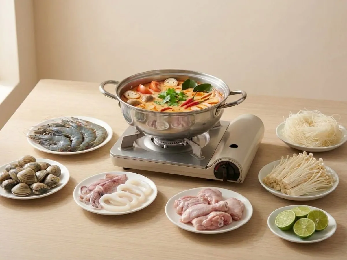 Tom yum broth