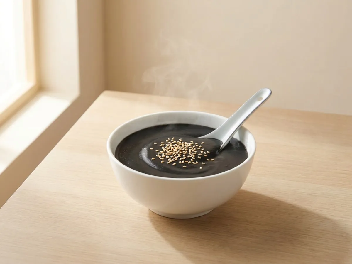 Black sesame paste