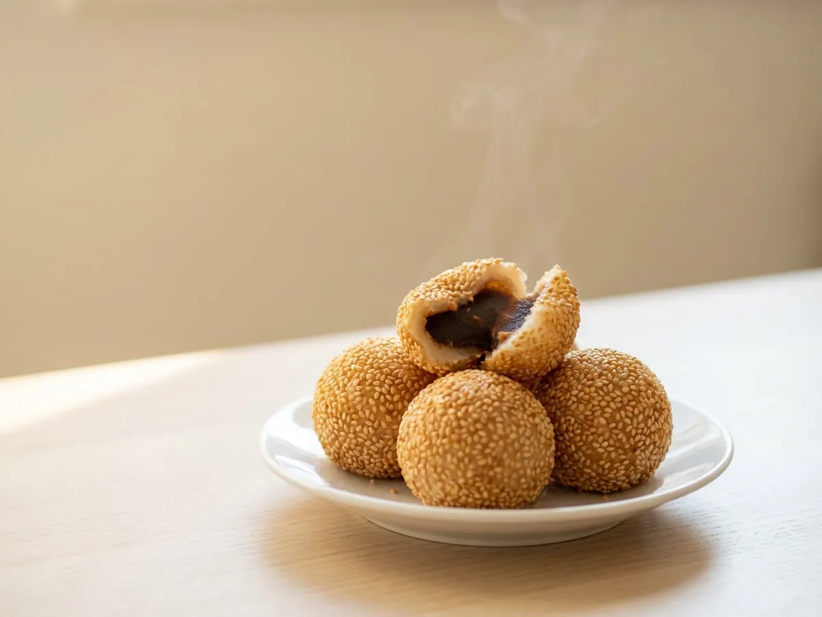 Sesame balls